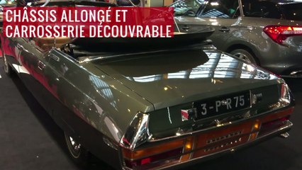 Rétromobile 2018 : Citroën SM Présidentielle
