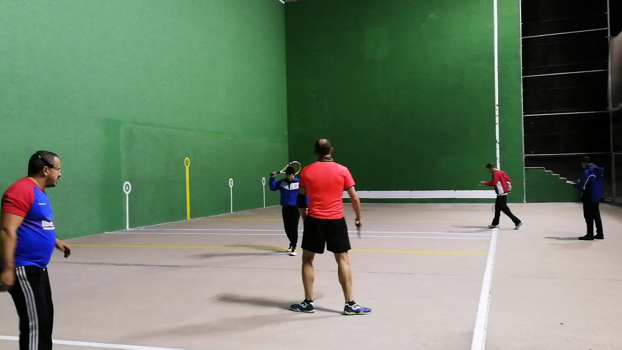 Frontenis honor Rivas vs Getafe 3ª partida set 1