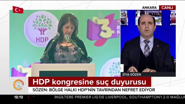 HDP kongresinde suç duyurusu