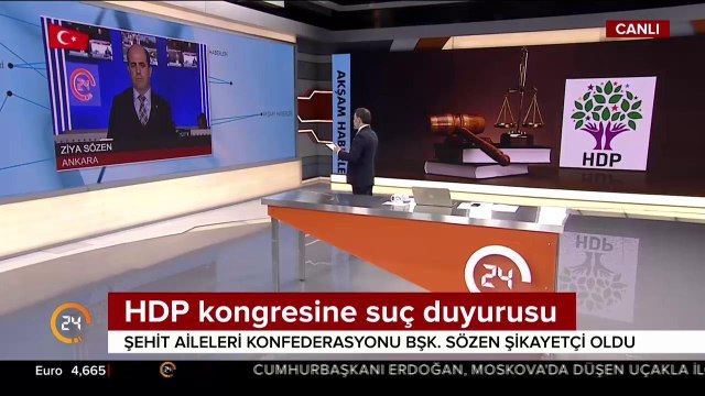 HDP kongresinde suç duyurusu