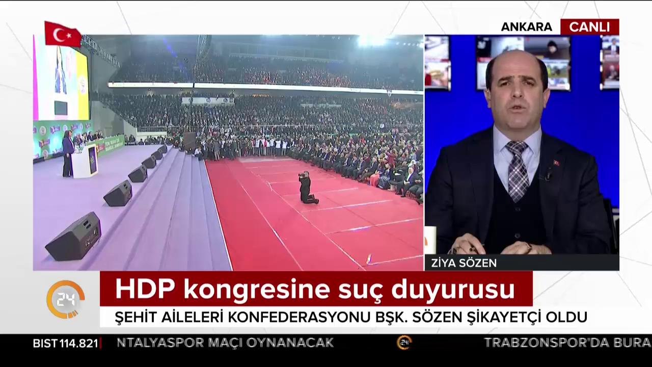 HDP kongresinde suç duyurusu