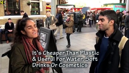 Watch The Video How Scientists Create An Edible Water Bottle!! Just Pop It Into Your Mouth And Drink