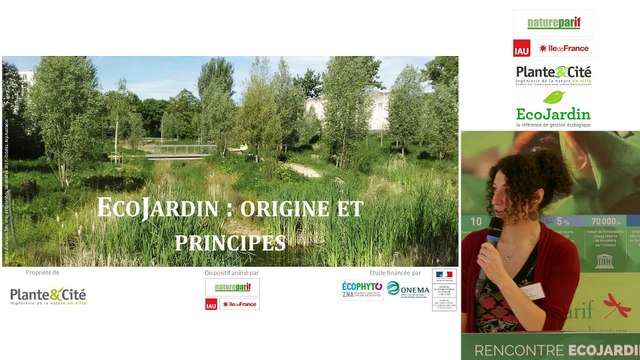 Rencontre EcoJardin 2018 - Jonathan Flandin (ARB îdF) et Aurore Micand (Plante & Cité)