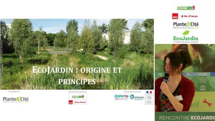 Rencontre EcoJardin 2018 - Jonathan Flandin (ARB îdF) et Aurore Micand (Plante & Cité)