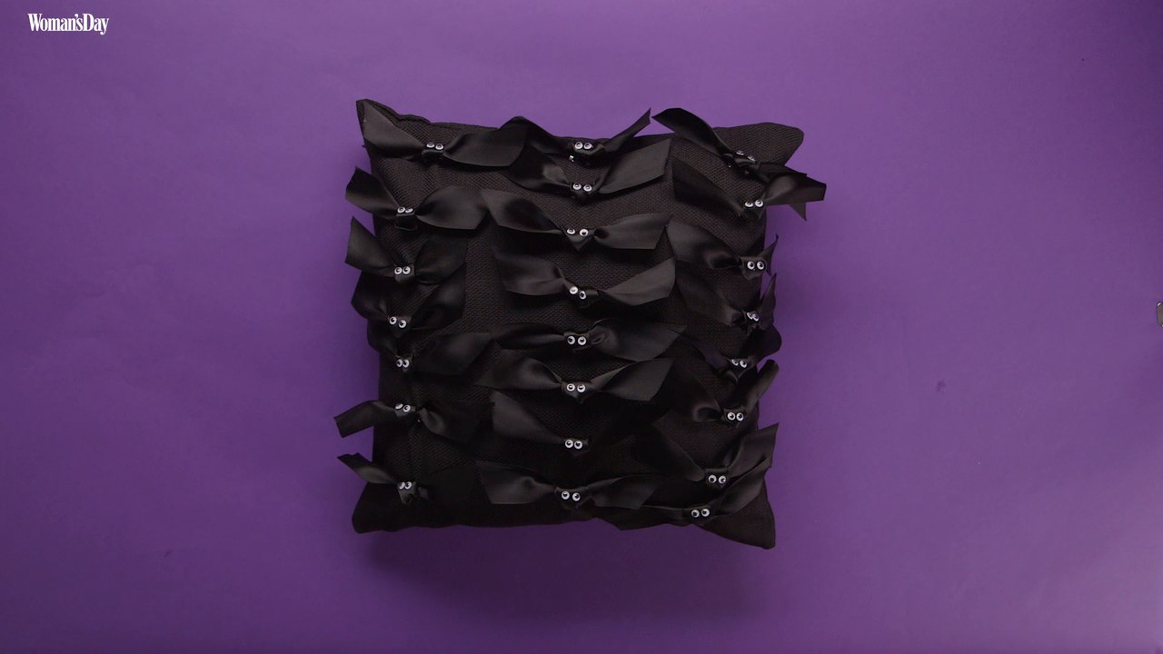 These Last-Minute Halloween Pillow Ideas Are an Easy Way to Decorate