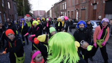 Le carnaval des enfantsà Jemappes .Vidéo 2 Eric GHislain