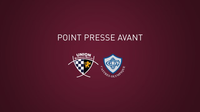 POINT PRESSE AVANT CASTRES