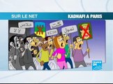 Sur le Net-Kadhafi à Paris-FR-FRANCE24