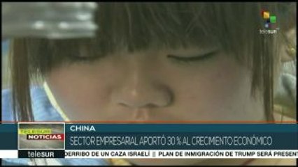 Empresas chinas aportaron 30% al crecimiento económico anual del país