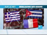 Mobilisation Anti-Kosovo - France24