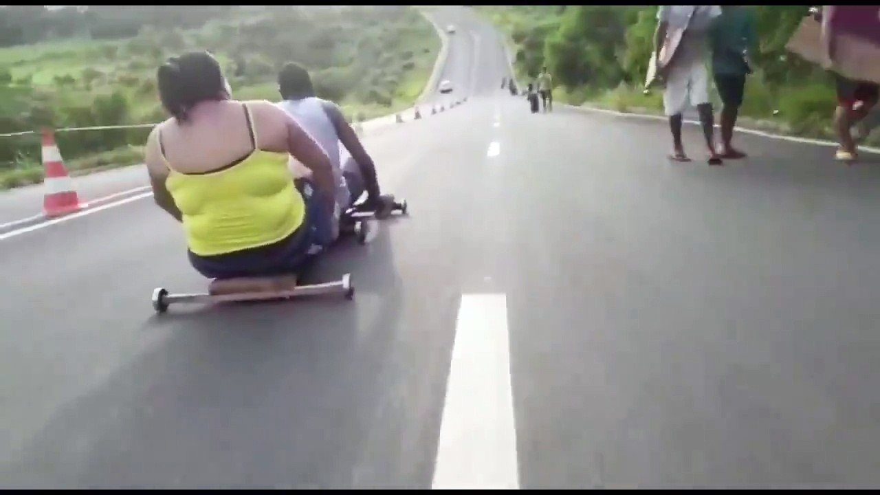 A ribanceira do rolimã da morte