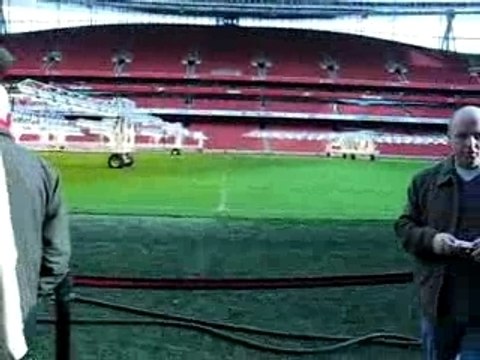Tunnel onto the pitch - Emirates Stadium