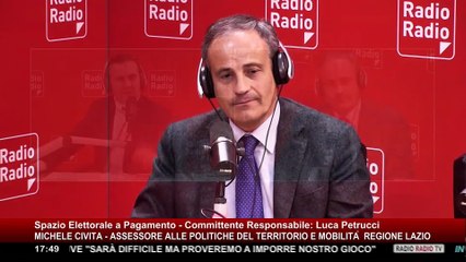 Télécharger la video: Michele Civita - Assessore alle Politiche del Territorio e Mobilità  Regione Lazio - 12 Febbraio 2018