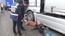 Tekirdağ Tır Arıza Yapınca, İçindeki Suriyeli Kaçaklar Yakalandı
