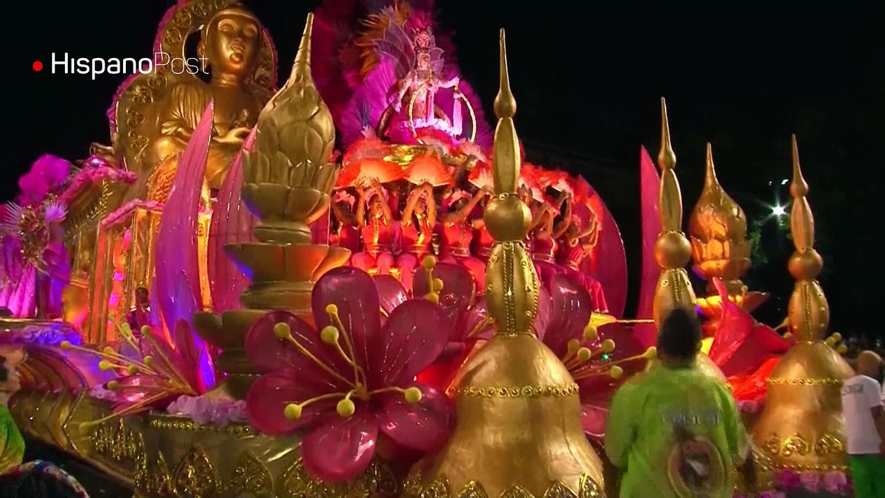 Un homenaje a China abre el desfile de las escuelas de samba de Río de Janeiro