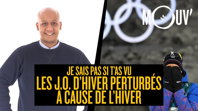 Je sais pas si t'as vu... Mais les JO d'hiver sont perturbés par... L'hiver ! #JSPSTV