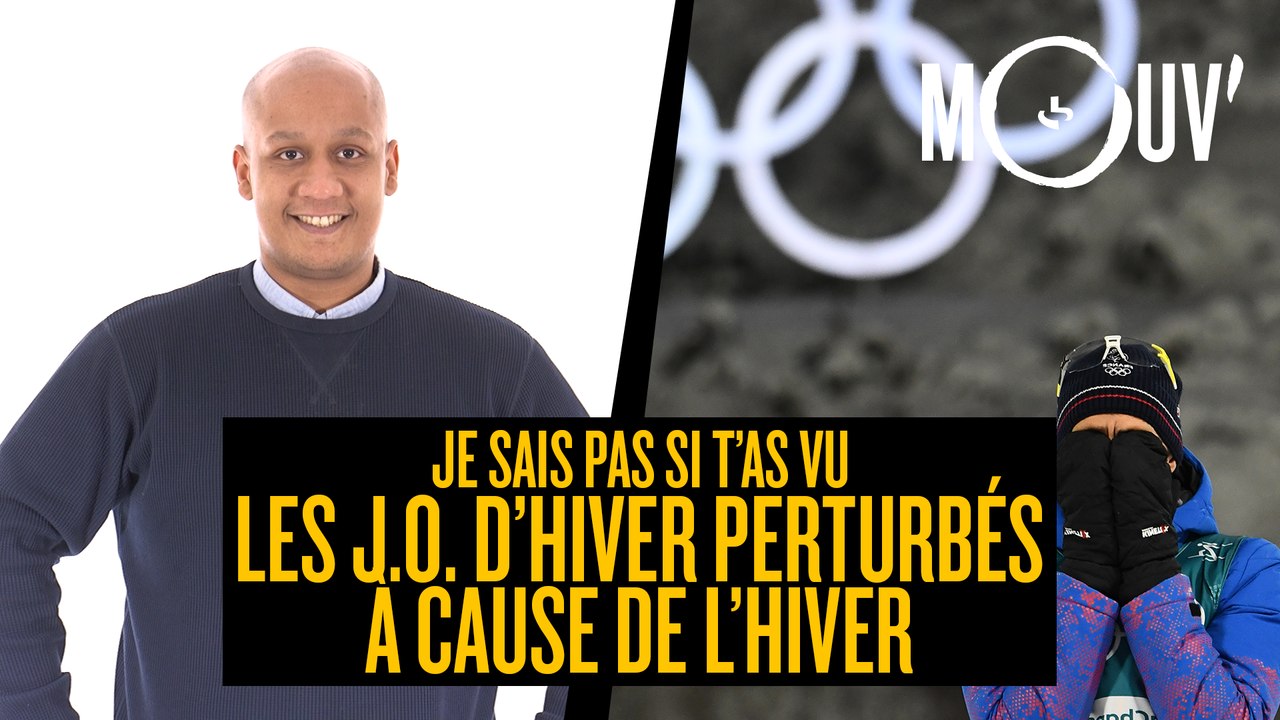 Je sais pas si t'as vu... Mais les JO d'hiver sont perturbés par... L'hiver ! #JSPSTV