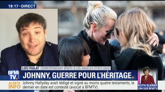 À Los Angeles, on attend les réactions de Laeticia Hallyday et Sylvie Vartan