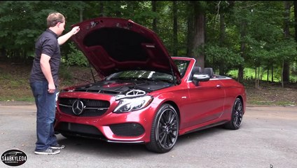 2018 Mercedes-AMG C43 Cabriolet- Start Up, Test Drive & In Depth Review