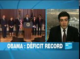 Obama: déficit record