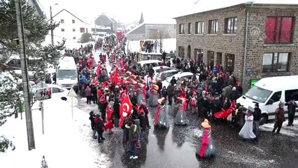Belçika'nın "Türk Köyü"Nde Karnaval Coşkusu