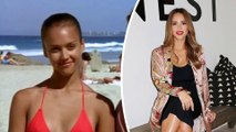 Jessica Alba hasn't changed a bit since her big break, aged 17, on Flipper... as footage of her filming the TV series in Queensland shows