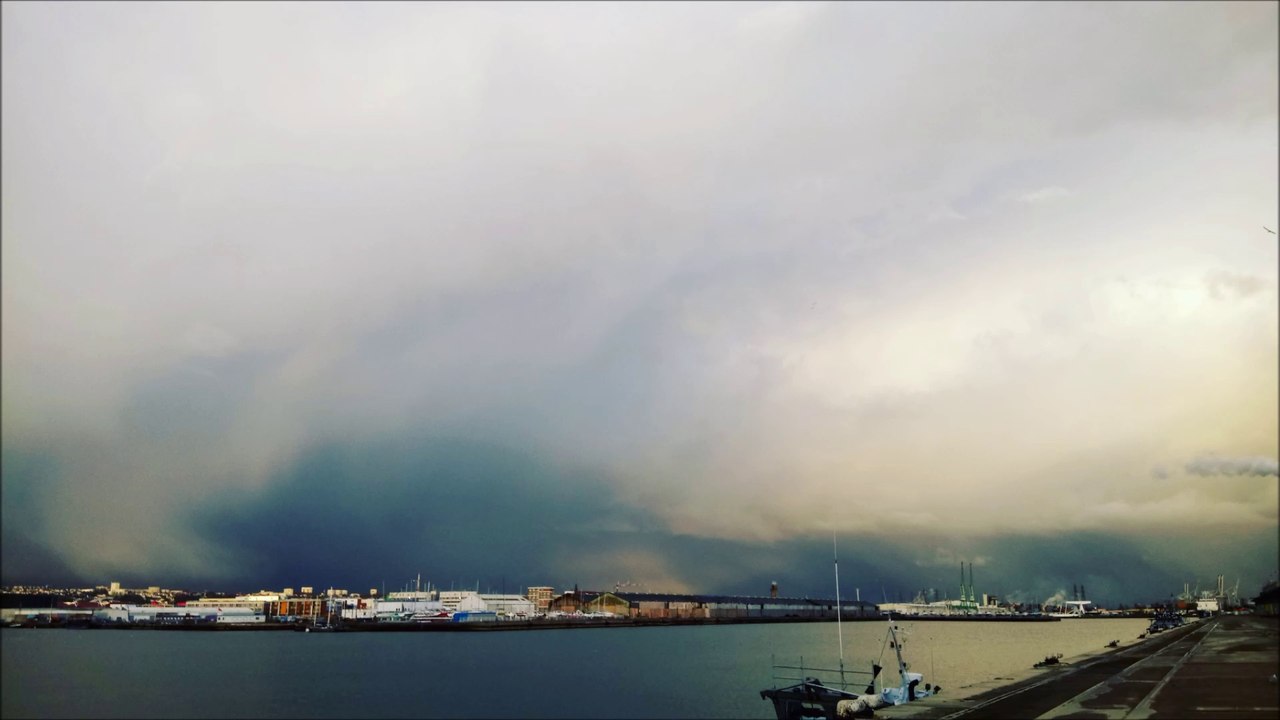 magnifique  Arcus dans le ciel du Havre et en Normandie