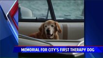 Memorial Planned After Death of City's First Therapy Dog