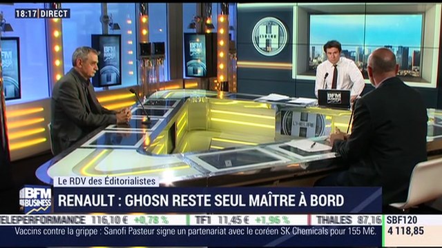 Le Rendez-Vous des Éditorialistes: pourquoi Carlos Ghosn décide-t-il de rempiler à la tête de Renault ? - 12/02