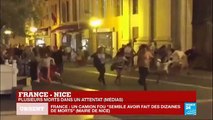 Images amateur - Attaque terroriste à Nice : Un camion fonce dans la foule - 30 morts évoqués