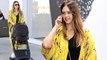 Hello sunshine! Jessica Alba steps out in yellow Kimono for shopping spree in Beverly Hills with newborn baby Hayes