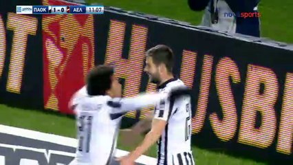 PAOK 3-0 AEL Larisa - Full Highlights 12.02.2018