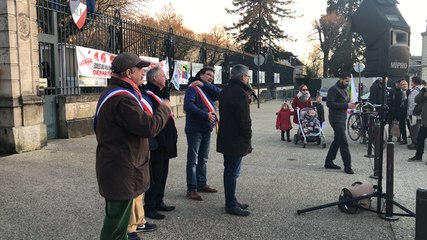 Manifestation contre le projet de carte scolaire