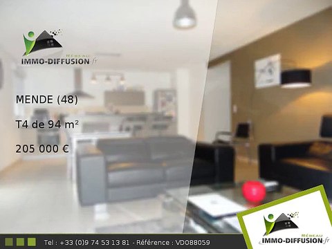 T4 A vendre Mende 94m2 - 205 000 Euros