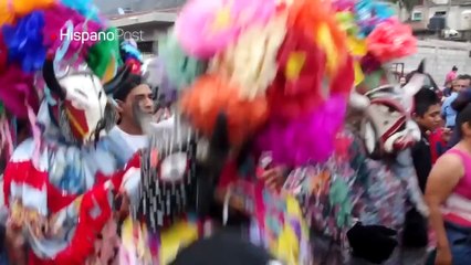 Mexicanos celebran pintoresco carnaval africano