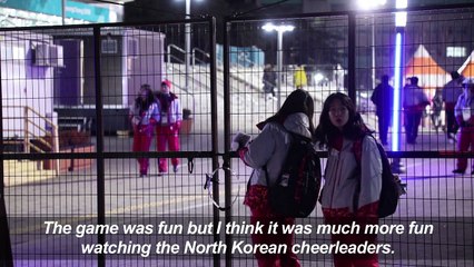 Koreans react after unified team loses