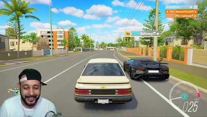 MONZA DO CH4P4X COM MOTOR V10 VS AVENTADOR S - FORZA HORIZON 3
