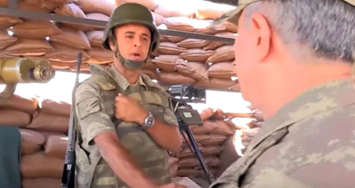 Org. Akar'ı Karşısında Gören Asker, Büyük Heyecan Yaşadı