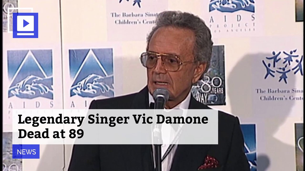 Legendary Singer Vic Damone Dead at 89