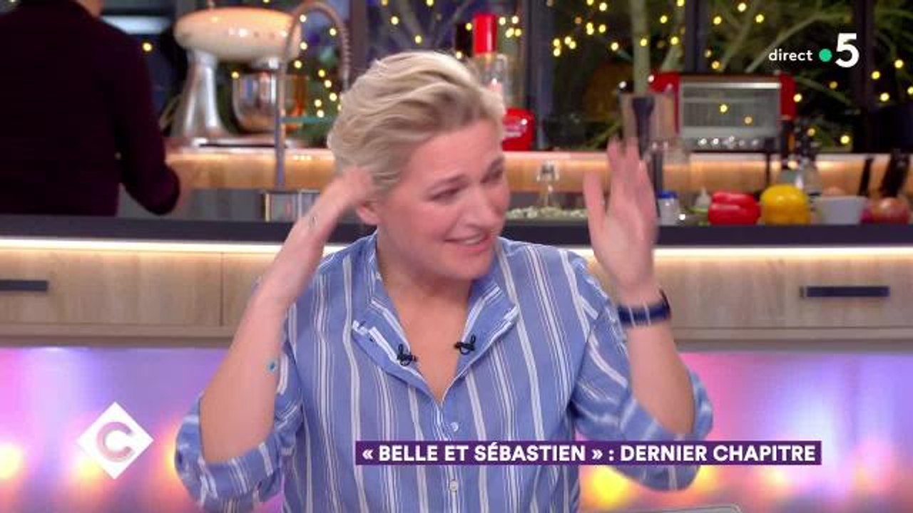 C à vous : la coupe de cheveux de Clovis Cornillac n'a pas du tout plu à sa femme Lilou Fogli