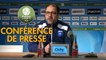 Conférence de presse AJ Auxerre - Nîmes Olympique (0-0) : Pablo  CORREA (AJA) - Bernard BLAQUART (NIMES) - 2017/2018