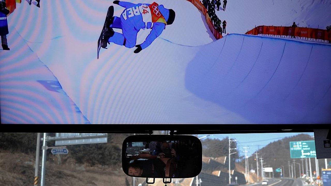 Warten auf den olympia-bus: pyeongchang gelobt besserung