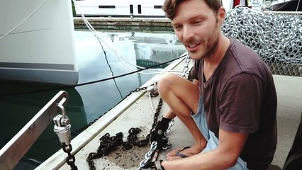 Old Rusty & Jumping The Gypsy - Replacing Our Anchor Chain (Sailing Curiosity)