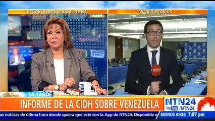 Download Video: CIDH presentará este lunes informe sobre situación de los DD.HH en Venezuela