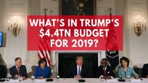 What's in President Trump's $4.4tn budget for 2019?