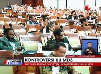 MK Sediakan Ruang Publik untuk Gugat UU MD3