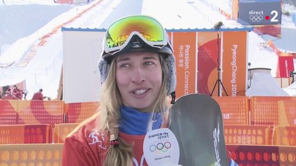 JO 2018 : Snowboard cross Femmes / Chloé Trespeuch : "Je suis très triste"