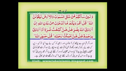 Tilawat Quran with Urdu Translation Chapter 24