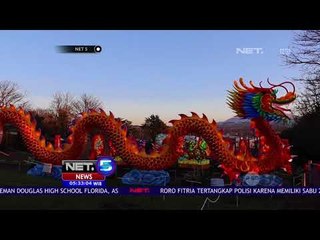 Aneka Lampion Berkain Sutra di Edinburgh Zoo, Skotlandia - NET 5