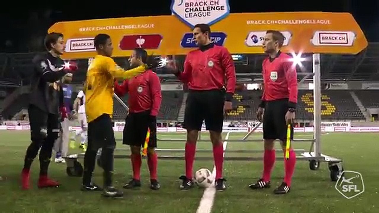 Schaffhausen 0:1 Servette (Swiss Challenge League 12 February )